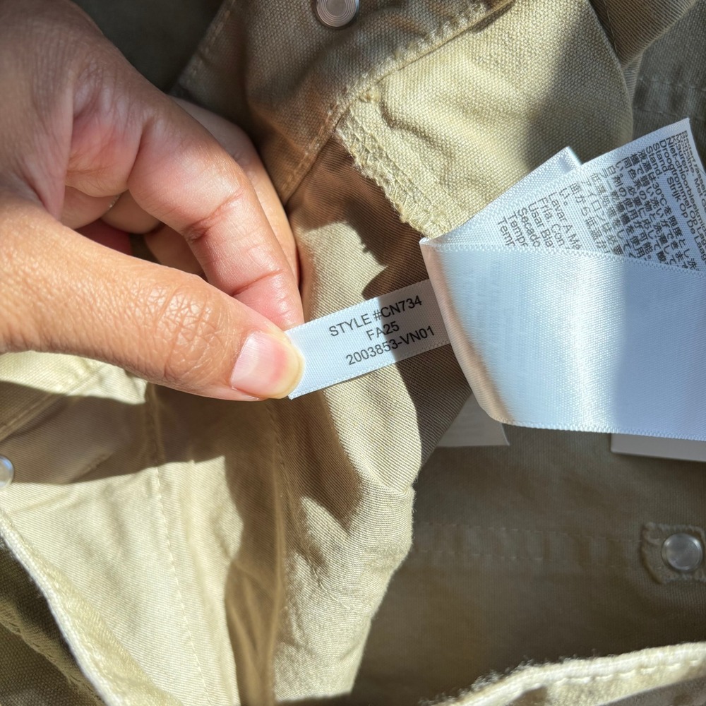 J Crew Slant Pocket Hammer Loop Painter Pants 29 Khaki Utility Minimal Neutral - Picture 12 of 16